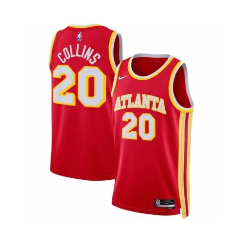 Men's Atlanta Hawks John Collins #20 Red 2022/23 Swingman Jersey - Icon Edition