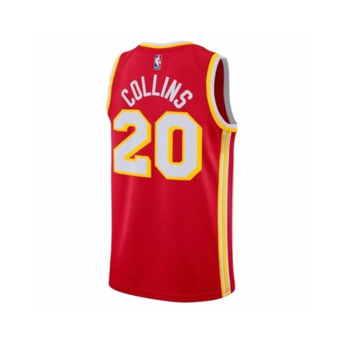 Men's Atlanta Hawks John Collins #20 Red 2022/23 Swingman Jersey - Icon Edition