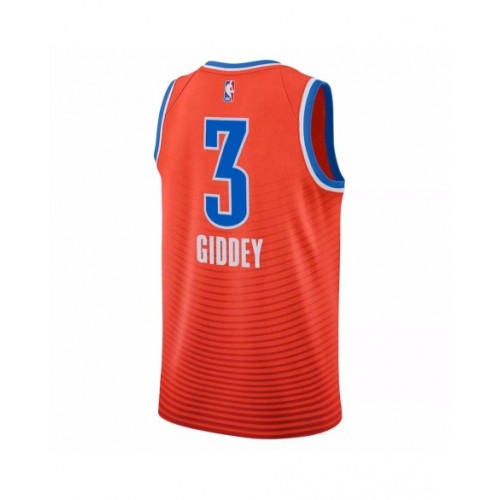 Men's Oklahoma City Thunder Josh Giddey #3 Jordan Brand Orange 2022/23 Swingman Jersey - Statement Edition