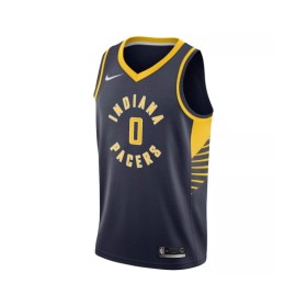 Men's Indiana Pacers Tyrese Haliburton #0 Nike Navy 2022/23 Swingman Jersey - Icon Edition