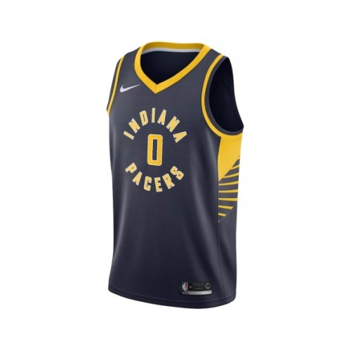 Men's Indiana Pacers Tyrese Haliburton #0 Nike Navy 2022/23 Swingman Jersey - Icon Edition