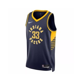 Men's Indiana Pacers Myles Turner #33 Nike Navy 2022/23 Swingman Jersey - Icon Edition