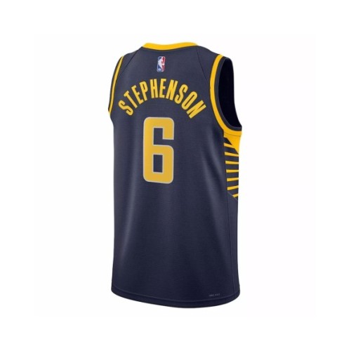 Men's Indiana Pacers Lance Stephenson #6 Nike Navy 2022/23 Swingman Jersey - Icon Edition