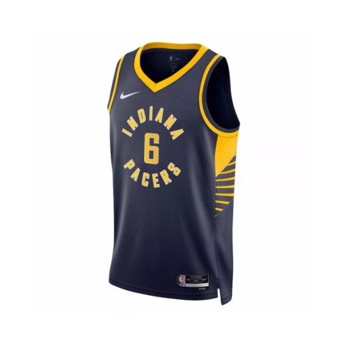 Men's Indiana Pacers Lance Stephenson #6 Nike Navy 2022/23 Swingman Jersey - Icon Edition