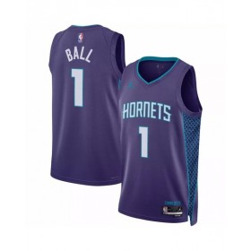 Men's Charlotte Hornets LaMelo Ball #1 Purple 22/23 Swingman Jersey - Statement Edition