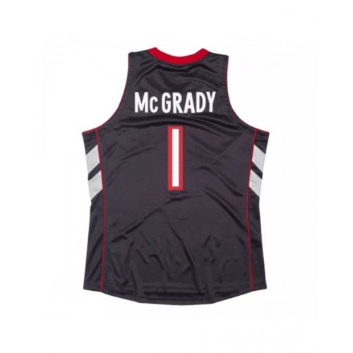 Men's Toronto Raptors Tracy McGrady #1 Mitchell & Ness Purple 99-00 Hardwood Classics Jersey