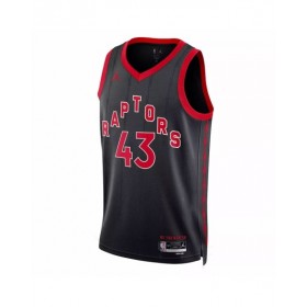 Men's Toronto Raptors Pascal Siakam #43 Jordan Brand Black 2022/23 Swingman Jersey - Statement Edition