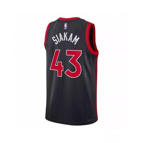 Men's Toronto Raptors Pascal Siakam #43 Jordan Brand Black 2022/23 Swingman Jersey - Statement Edition