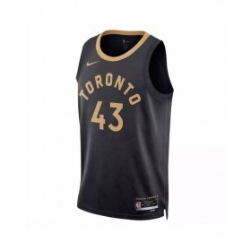 Men's Toronto Raptors Pascal Siakam #43 Nike Black 2022/23 Swingman Jersey - City Edition