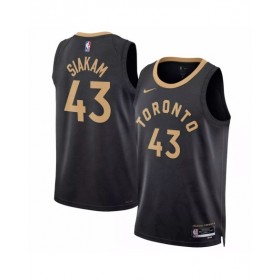 Men's Toronto Raptors Pascal Siakam #43 Nike Black 2022/23 Swingman Jersey - City Edition