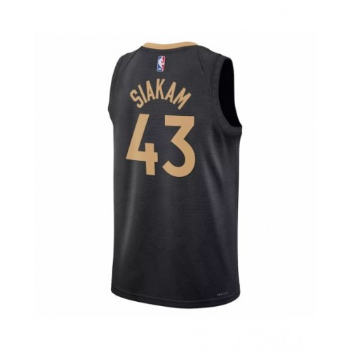 Men's Toronto Raptors Pascal Siakam #43 Nike Black 2022/23 Swingman Jersey - City Edition