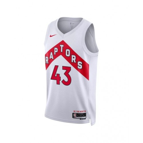 Men's Toronto Raptors Pascal Siakam #43 White 2022/23 Swingman Jersey - Association Edition