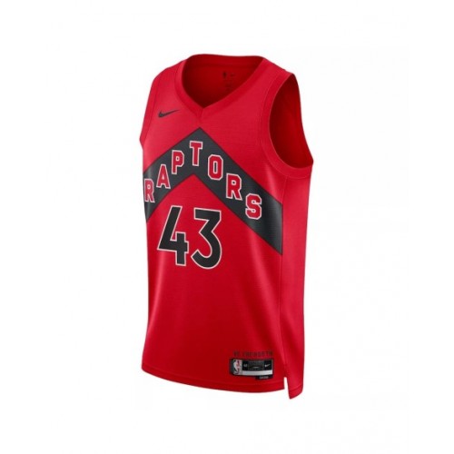 Men's Toronto Raptors Pascal Siakam #43 Red 2022/23 Swingman Jersey - Icon Edition