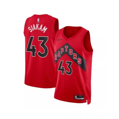 Men's Toronto Raptors Pascal Siakam #43 Red 2022/23 Swingman Jersey - Icon Edition