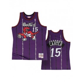 Men's Toronto Raptors Carter #15 Mitchell & Ness Purple 1998/99 Swingman NBA Jersey