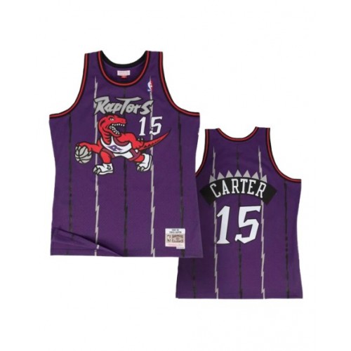 Men's Toronto Raptors Carter #15 Mitchell & Ness Purple 1998/99 Swingman NBA Jersey