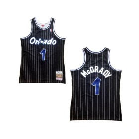 Men's Orlando Magic McGrady #1 Mitchell & Ness Black 2003/04 Swingman NBA Jersey