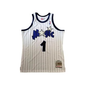 Men's Orlando Magic Hardaway #1 Mitchell & Ness White 1993/94 Swingman NBA Jersey