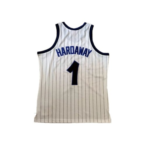 Men's Orlando Magic Hardaway #1 Mitchell & Ness White 1993/94 Swingman NBA Jersey