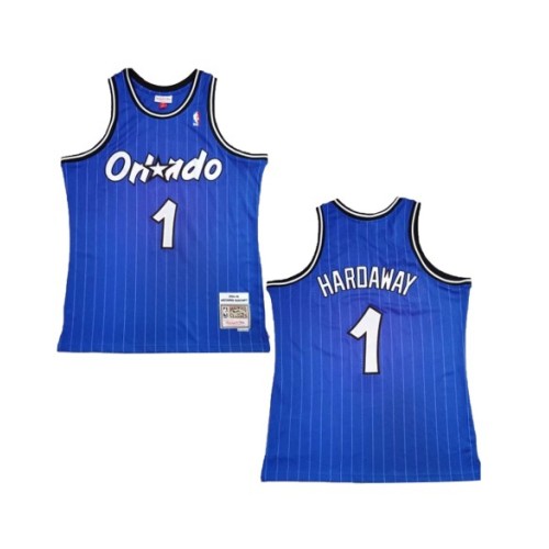 Men's Orlando Magic Hardaway #1 Mitchell & Ness Blue 1994/95 Swingman NBA Jersey