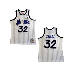 Men's Orlando Magic Neal #32 Mitchell & Ness White 1993/94 Swingman NBA Jersey