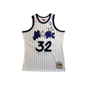 Men's Orlando Magic Neal #32 Mitchell & Ness White 1993/94 Swingman NBA Jersey