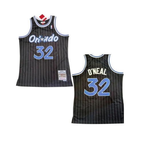 Men's Orlando Magic Shaquille O'Neal #32 Mitchell & Ness Black 1994/95 Swingman NBA Jersey