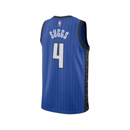 Men's Orlando Magic Jalen Suggs #4 Jordan Brand Blue 2022/23 Swingman Jersey - Statement Edition