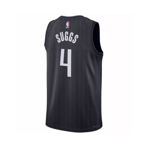 Men's Orlando Magic Jalen Suggs #4 Nike Black 2022/23 Swingman Jersey - City Edition