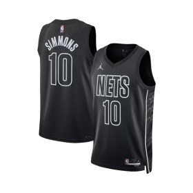 Men's Brooklyn Nets Ben Simmons #10 Black 2022/23 Swingman Jersey