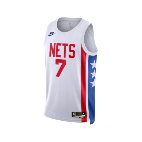 Men's Brooklyn Nets Kevin Durant #7 White 2022/23 Swingman Jersey - Classic Edition