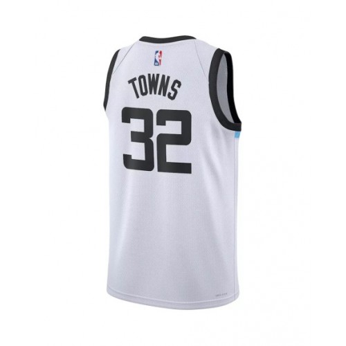 Men's Minnesota Timberwolves Karl-Anthony Towns #32 Nike White 2022/23 Swingman Jersey - City Edition