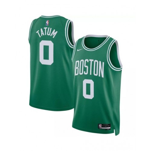 Men's Boston Celtics Jayson Tatum #0 Nike Kelly Green 2022/23 Swingman Jersey - Icon Edition