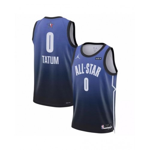 Men's Jayson Tatum #0 Jordan Brand Blue 2023 NBA All-Star Game Swingman Jersey