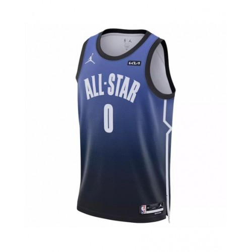 Men's Jayson Tatum #0 Jordan Brand Blue 2023 NBA All-Star Game Swingman Jersey