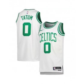 Men's Boston Celtics Jayson Tatum #0 Nike White 2022/23 Swingman Jersey - Association Edition