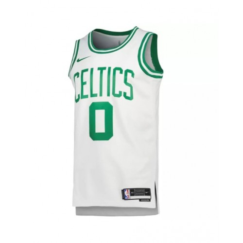 Men's Boston Celtics Jayson Tatum #0 Nike White 2022/23 Swingman Jersey - Association Edition