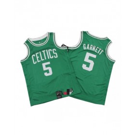 Men's Boston Celtics Kevin Garnett #5 Green Swingman Jersey - Icon Edition