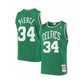 Men's Boston Celtics Paul Pierce #34 Mitchell & Ness Green 2007/08 Reteo Swingman Jersey