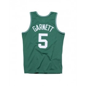 Men's Boston Celtics Kevin Garnet #5 Mitchell & Ness Green 2007-08 Hardwood Classics Swingman Jersey