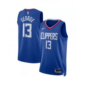 Men's LA Clippers Paul George #13 Nike Blue 2022/23 Swingman Jersey - Icon Edition