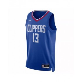 Men's LA Clippers Paul George #13 Nike Blue 2022/23 Swingman Jersey - Icon Edition