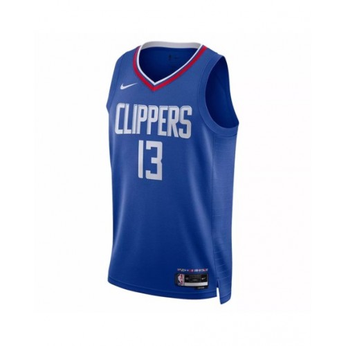 Men's LA Clippers Paul George #13 Nike Blue 2022/23 Swingman Jersey - Icon Edition