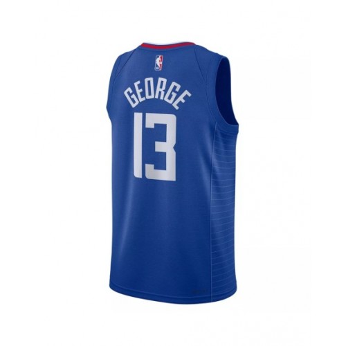 Men's LA Clippers Paul George #13 Nike Blue 2022/23 Swingman Jersey - Icon Edition