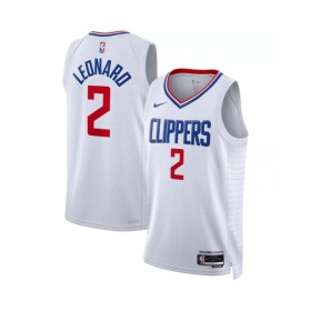 Men's LA Clippers Kawhi Leonard #2 Nike White 2022/23 Swingman Jersey - Association Edition