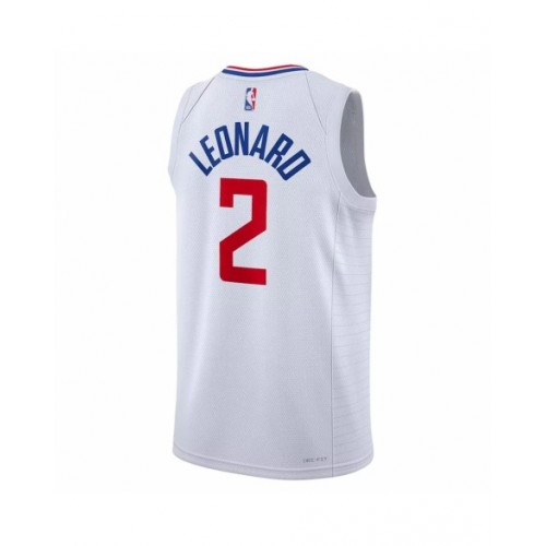 Men's LA Clippers Kawhi Leonard #2 Nike White 2022/23 Swingman Jersey - Association Edition