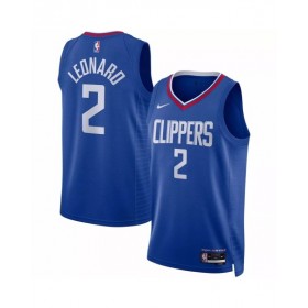 Men's LA Clippers Kawhi Leonard #2 Nike Royal 2022/23 Swingman Jersey - Icon Edition