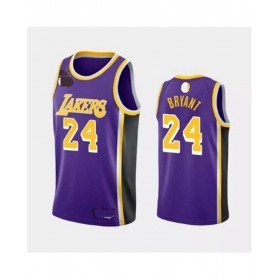 Men's Los Angeles Lakers Kobe Bryant #24 Purple Swingman Jersey - Statement Edition