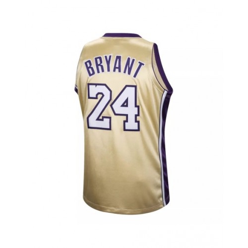 Men's Los Angeles Lakers Kobe Bryant #24 Mitchell & Ness Gold Hall of Fame Class of 2020 Jersey