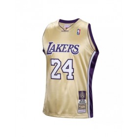 Men's Los Angeles Lakers Kobe Bryant #24 Mitchell & Ness Gold Hall of Fame Class of 2020 Jersey